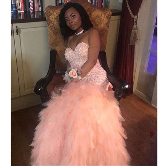 prom dress ‼️ brought from mall in jax , FL - Picture 5 of 8